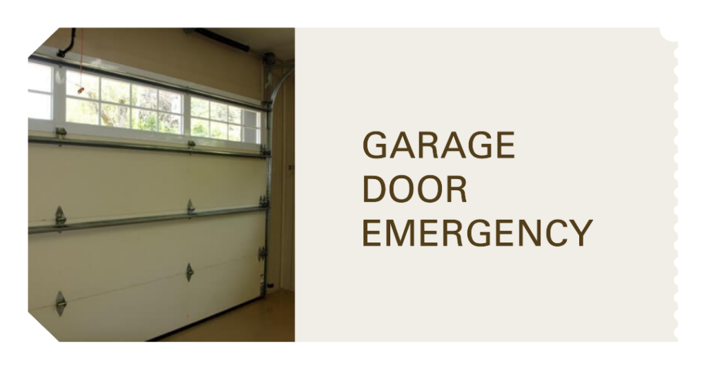 garage door emergency