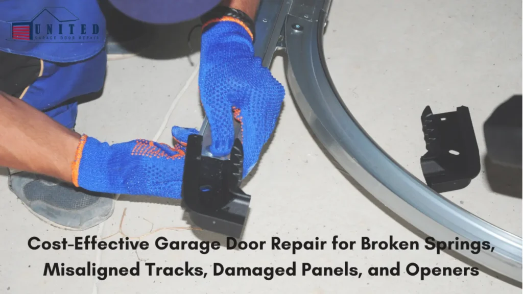 Garage door repair