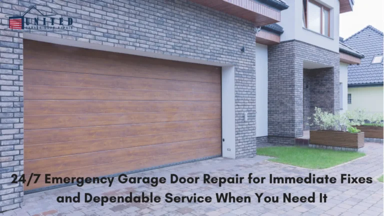 Garage door repair