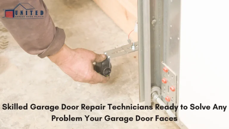 Garage door repair