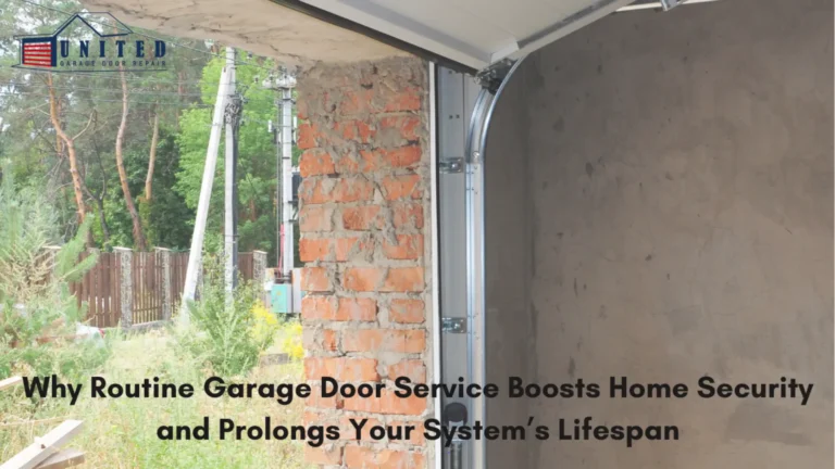 Garage door service