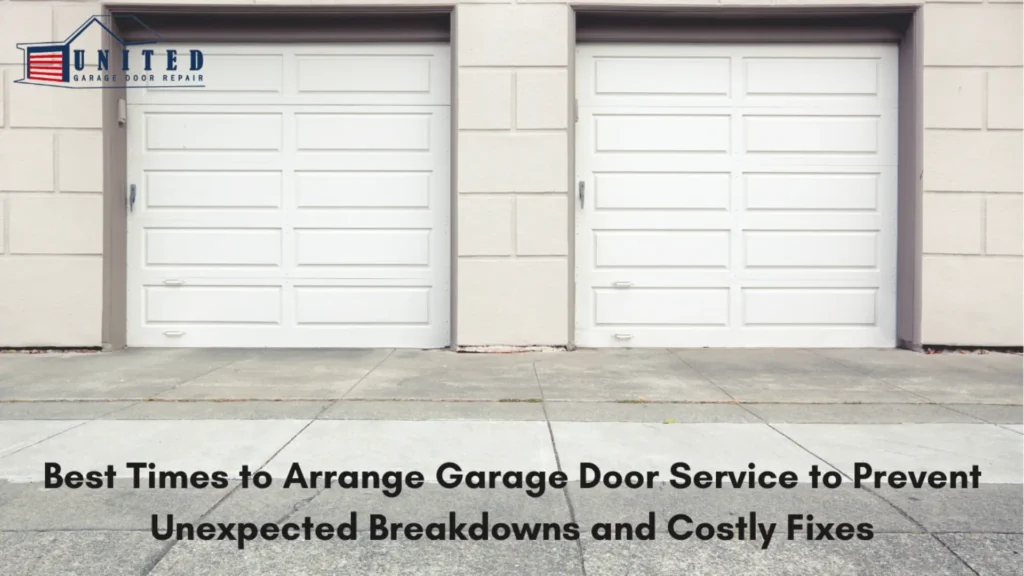 Garage door service